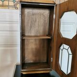 Wooden and glass showcase