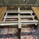Rustic oval Louis XIII oak farm table