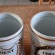 2 Limoges Porcelain Pharmacy Pots