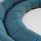Vintage large modular round sofa by Don Chadwick for Herman Miller