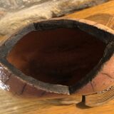 Raku heart ceramic