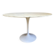 Tulip Knoll International Table by Eero Saarinen – Round marble top