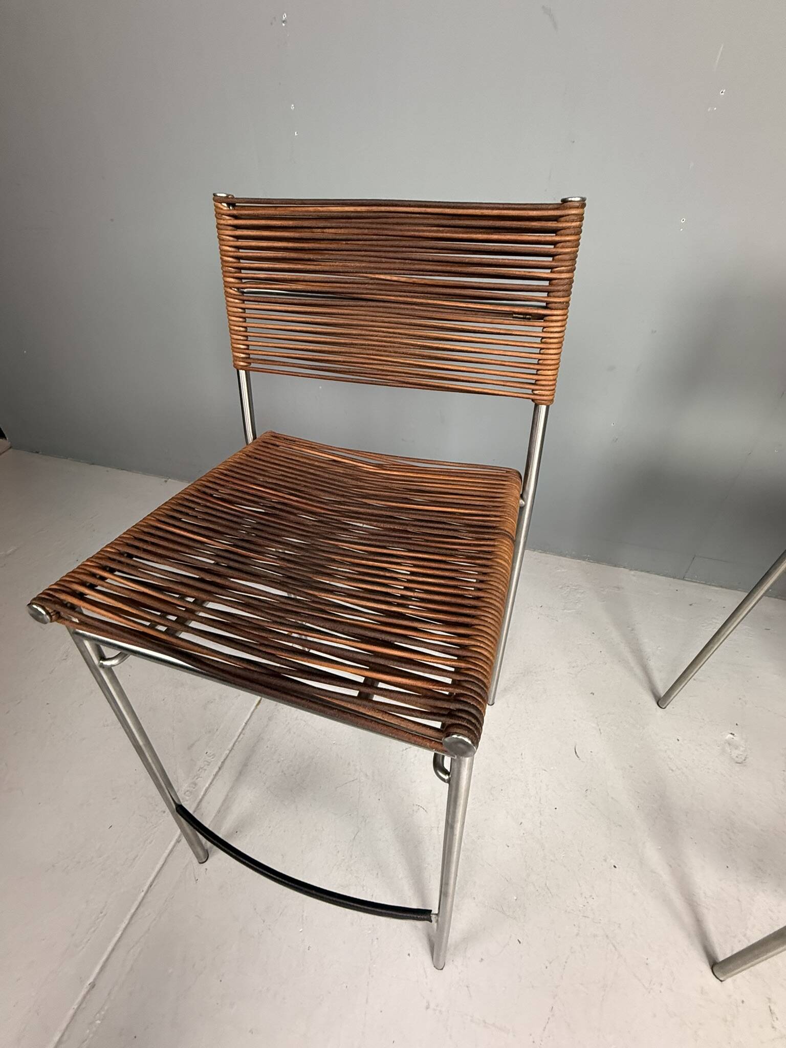 Tito Agnoli - Set of three bar stools "Miss B", Italy, 1997