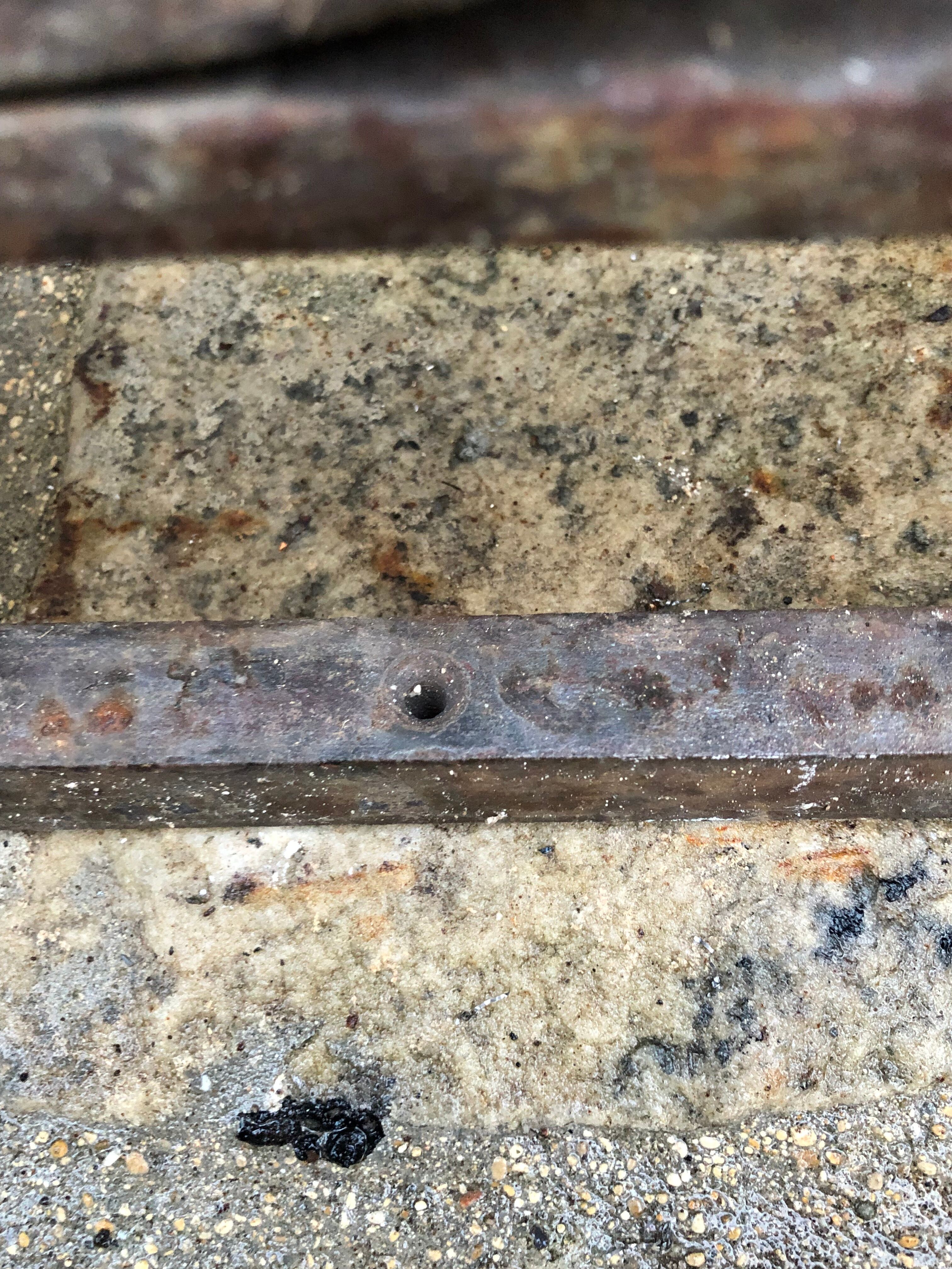 Wrought iron door grille