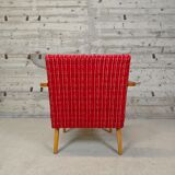 Vintage red armchair
