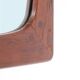 Big mid-century teak mirror / Asbjørn Møbler / Danish modern design / 1960s