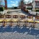 chaises vintage en chêne GUILLERME & CHAMBRON