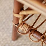 Rattan coffee table