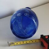 Carafe et 6 verres - verre taillé