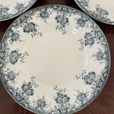 Set of 3 deep ironstone plates, Prima model
