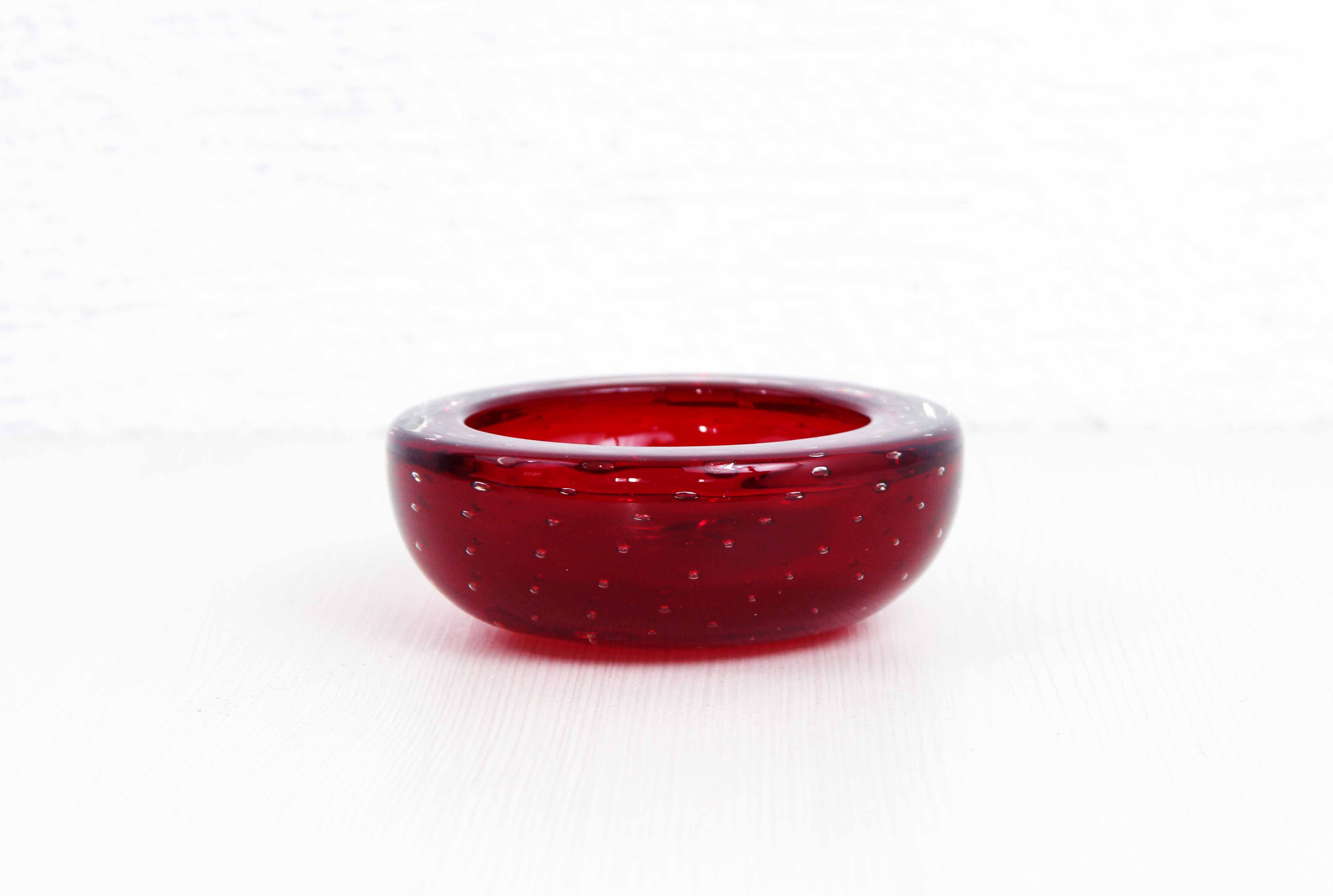 Murano glass ashtray