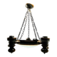 Chandelier du milieu du siècle, Pologne, années 1970