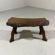 Petite table d'appoint rectangulaire brutaliste pour plantes, années 1960-70