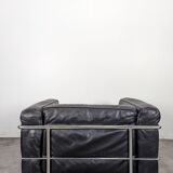 LC3 armchair by Le Corbusier and Charlotte Perriand for Cassina