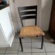 Italian designer rope chair in the Spinetto/Gio Ponti style