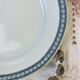 Round dish Terre de fer St Amand & Hamage laurel model made in France