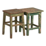 Antique side tables (c.1920). Set of 2 pieces no. 7