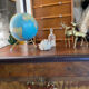 Old vintage cabin trunk