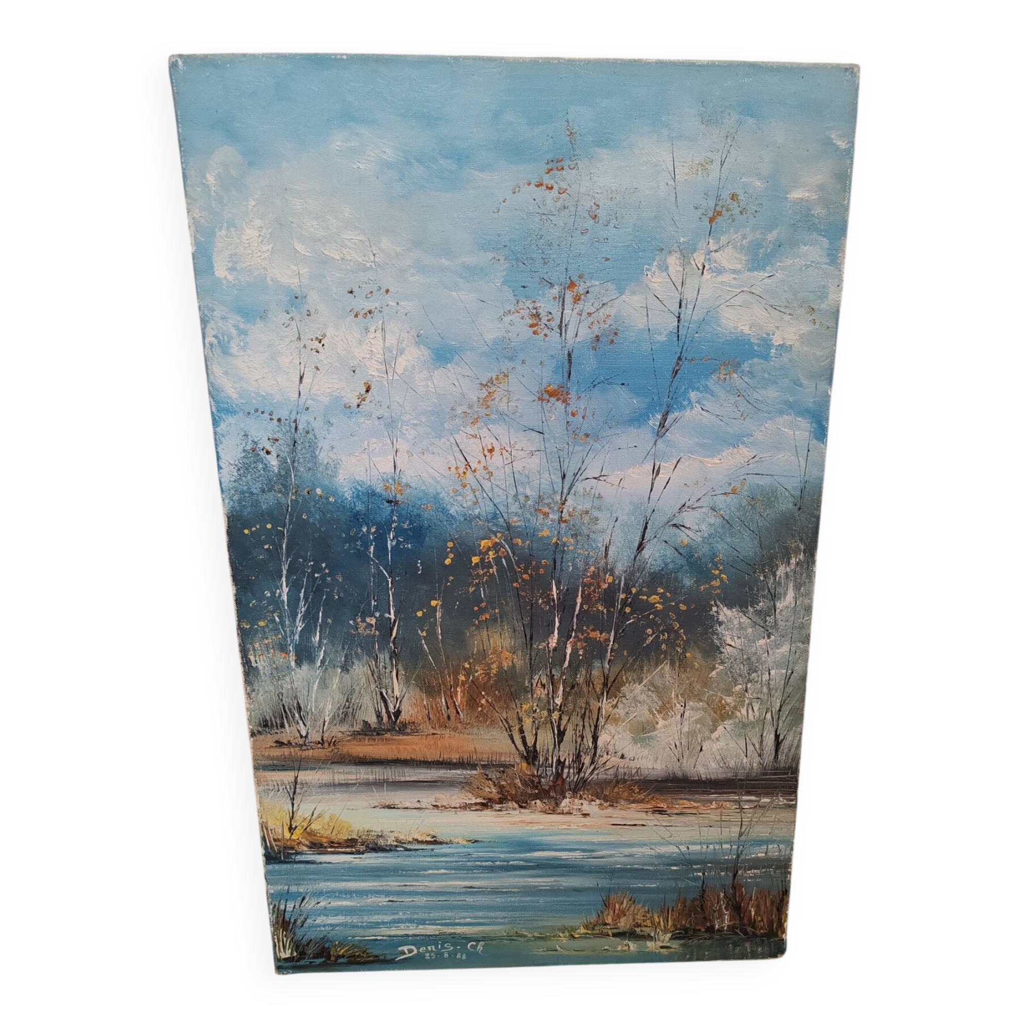 Huile sur toile