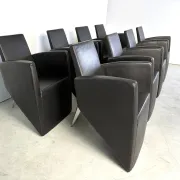 J. Lang armchairs by Philippe Starck for Driade, 1980s, set of 8