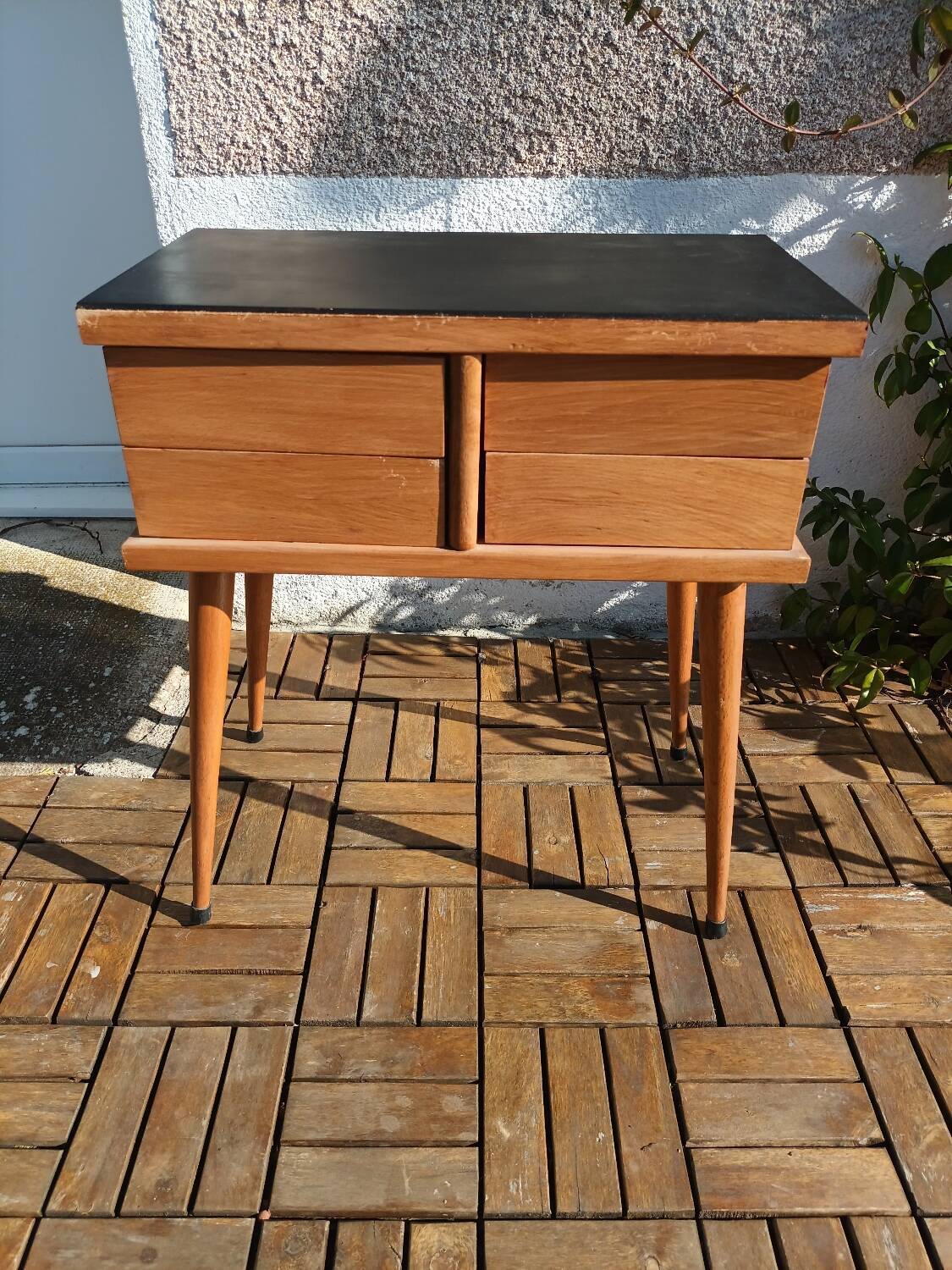 Scandinavian bedside table