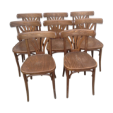 Set of 8 chairs Bistro