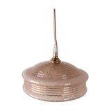 Pink Clichy glass suspension