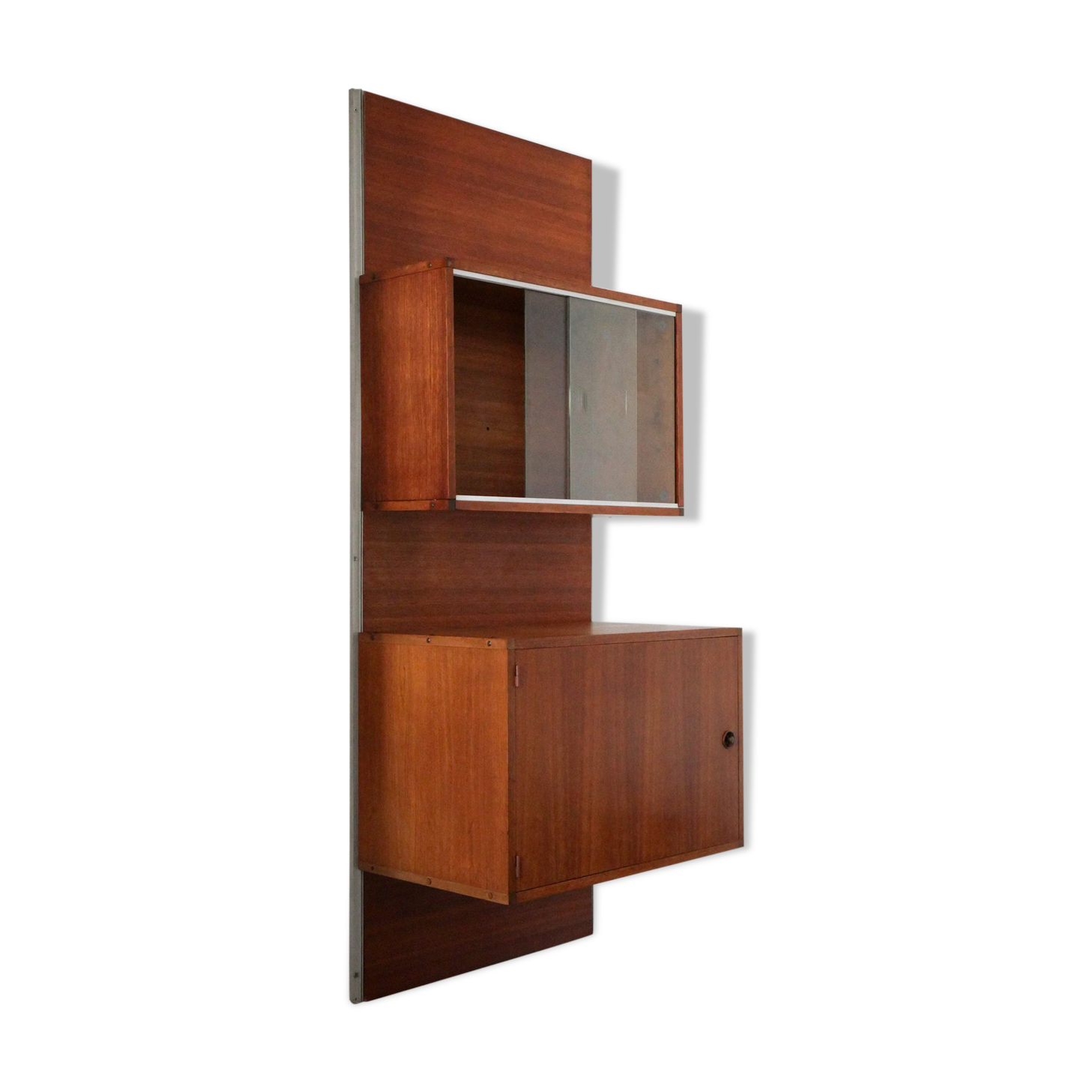 Vintage modular wall shelf
