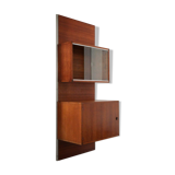 Vintage modular wall shelf