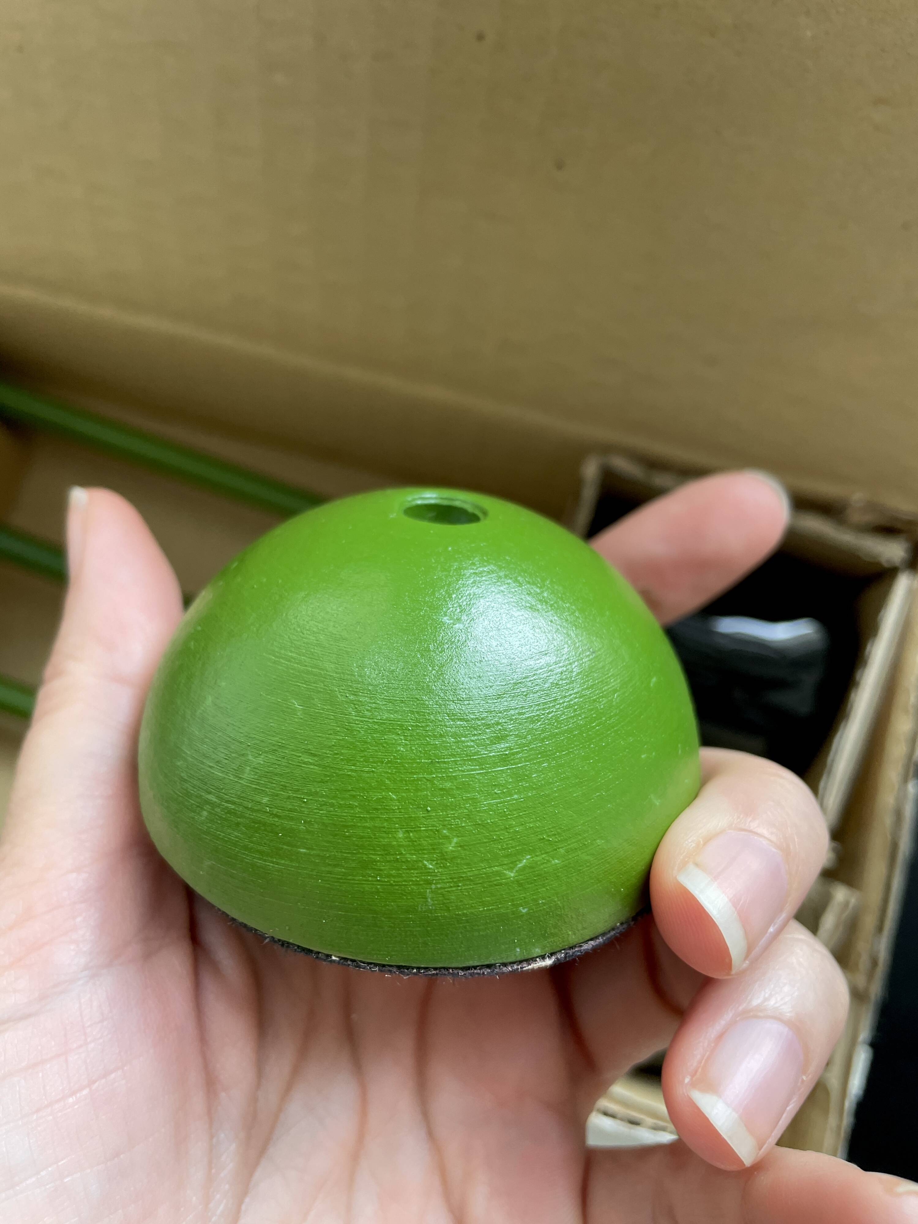 2 designer porcelain candlesticks "Tulip" - Taitu Milano - Rare vintage