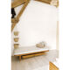 Pin bench bed, Danish work of the 50s-60s