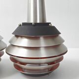 Pair of vintage pendant lights by Lakro Amstelveen 1960