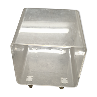 Plexiglas coffee table