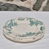 Set of 4 dessert plates Terre de Fer