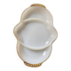 Plat à compartiments en opaline Ancor Hocking Company