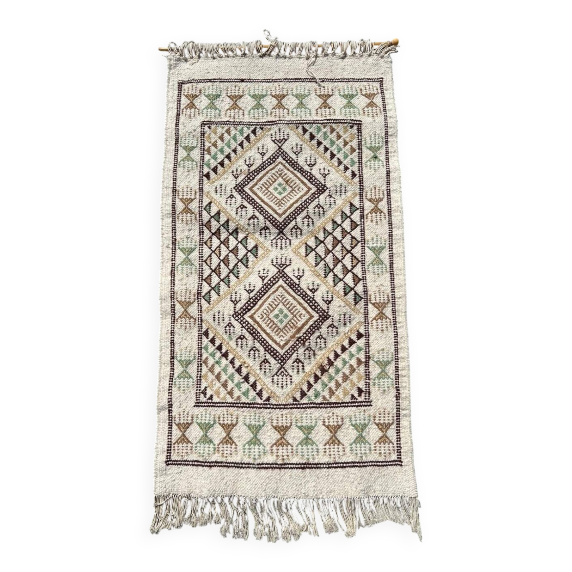 Handmade Tunisian rug