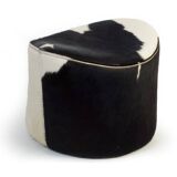 Stockholm Cowhide Pouf by Niels Gammelgaard for Ikea, 1970s
