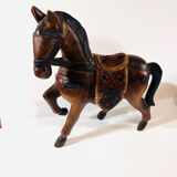 Vintage wooden horse