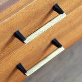 Vintage bass row 1950s