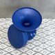 Tulip stool blue 70's interior, side table, mid-century interior