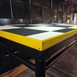 Designer table in the style of Le Corbusier