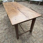 Old Normandy farmhouse table in solid wood – 19th / early 20th century