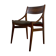 Danish Dining Chair in brazilian Rosewood, by Vestervig Eriksen