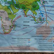 Old school MDI map "The world at the end of the 16th century"