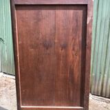 Vintage Parisian pine cabinet.