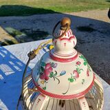 19th century bird cage in Lunéville earthenware