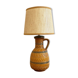 Lampe de salon Scheurich W-Germany, lampe en céramique allemande vintage, Bay Keramik 93 - 40