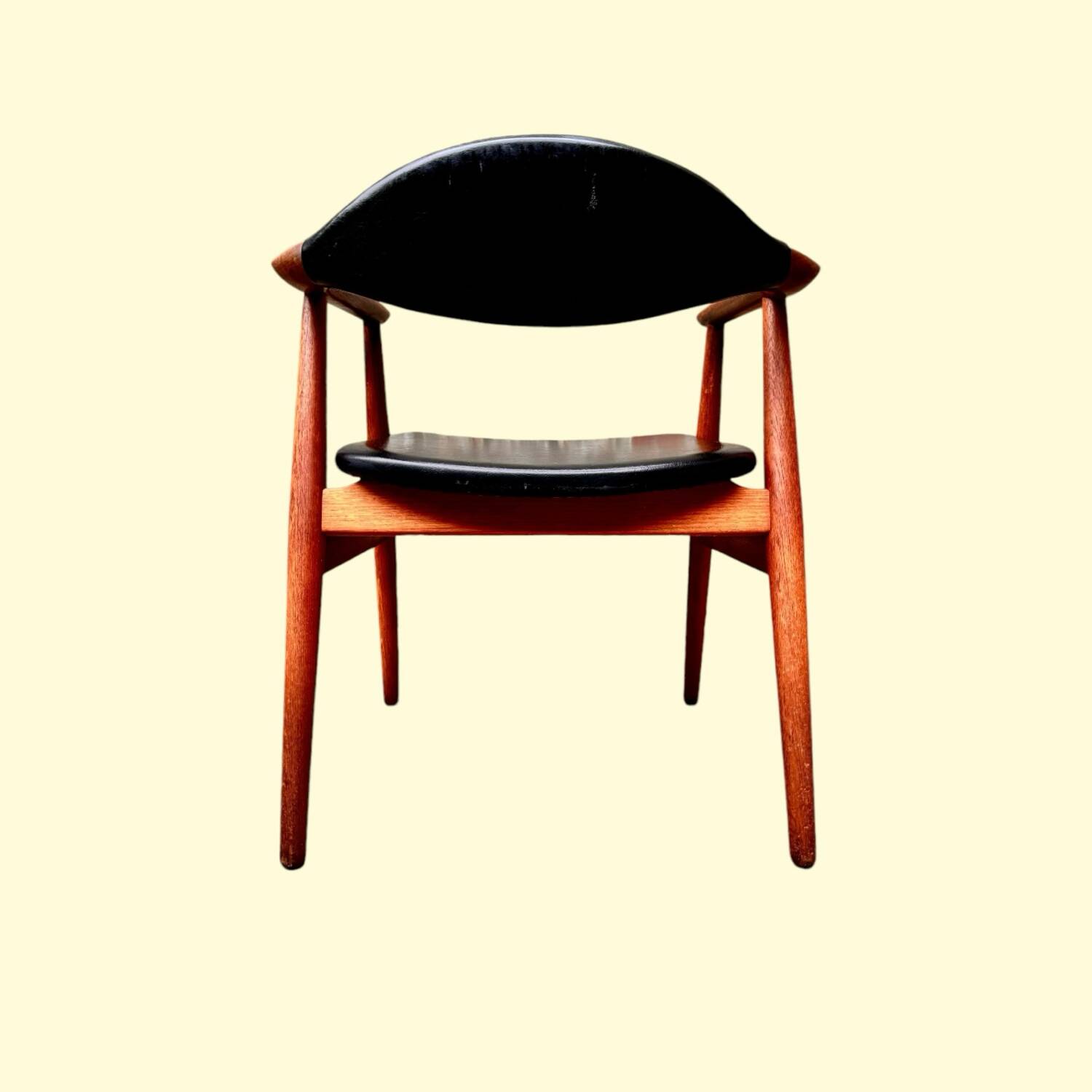 Vintage GM11 Svend Aage Eriksen office chair, 1960s