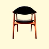 Vintage GM11 Svend Aage Eriksen office chair, 1960s