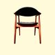 Vintage GM11 Svend Aage Eriksen office chair, 1960s